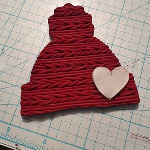 Handmade clay ornament